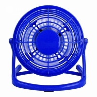 Ventilator de masa, cu USB, diametru 14 cm, albastru, Vivo T1527-BLUE